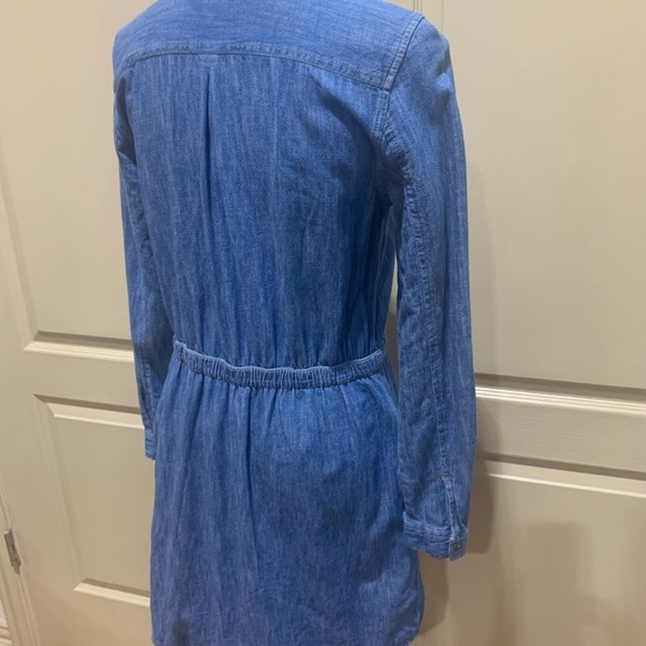Tommy Hilfiger Long Sleeve Denim Button Down Dress M - Picture 9 of 9